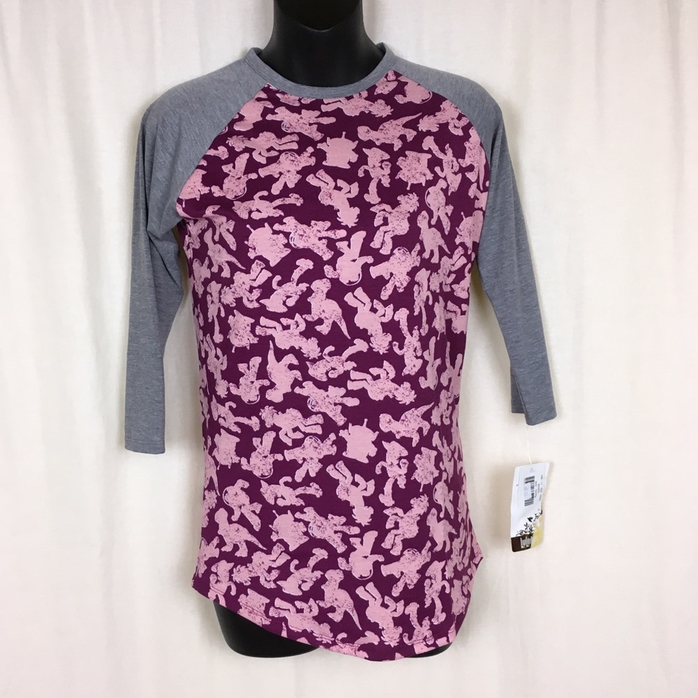 LuLaRoe WOMENS XXS Disney Toy Store Randy Shirt